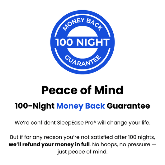 SleepEase Pro — Throat Muscle Strengthening — Eliminates Snoring & Sleep Apnea