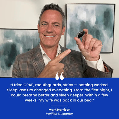 SleepEase Pro — Throat Muscle Strengthening — Eliminates Snoring & Sleep Apnea