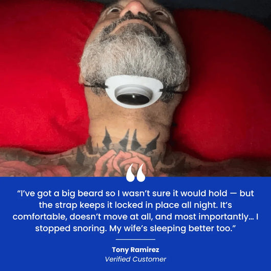 SleepEase Pro — Throat Muscle Strengthening — Eliminates Snoring & Sleep Apnea