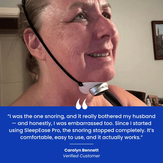 SleepEase Pro — Throat Muscle Strengthening — Eliminates Snoring & Sleep Apnea