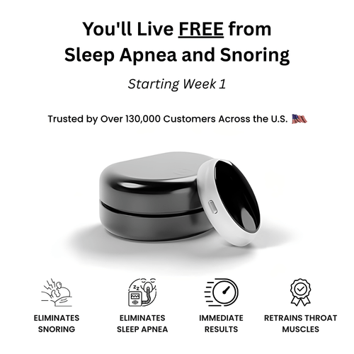 SleepEase Pro — Throat Muscle Strengthening — Eliminates Snoring & Sleep Apnea