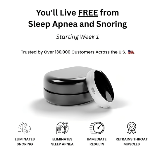 SleepEase Pro — Throat Muscle Strengthening — Eliminates Snoring & Sleep Apnea