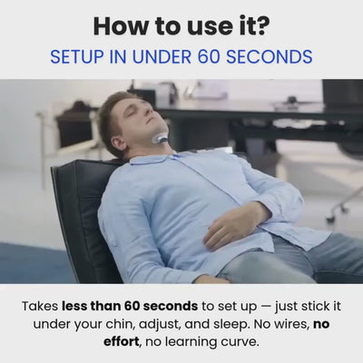 SleepEase Pro — Throat Muscle Strengthening — Eliminates Snoring & Sleep Apnea